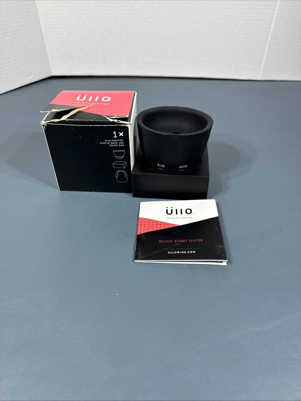 Ullo ORIGINAL Wine Purifier Aerator with Base U001